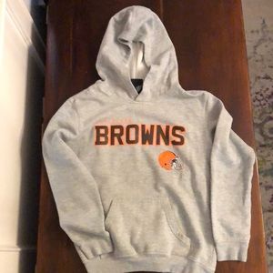 Cleveland Browns youth hoodie size M 10-12